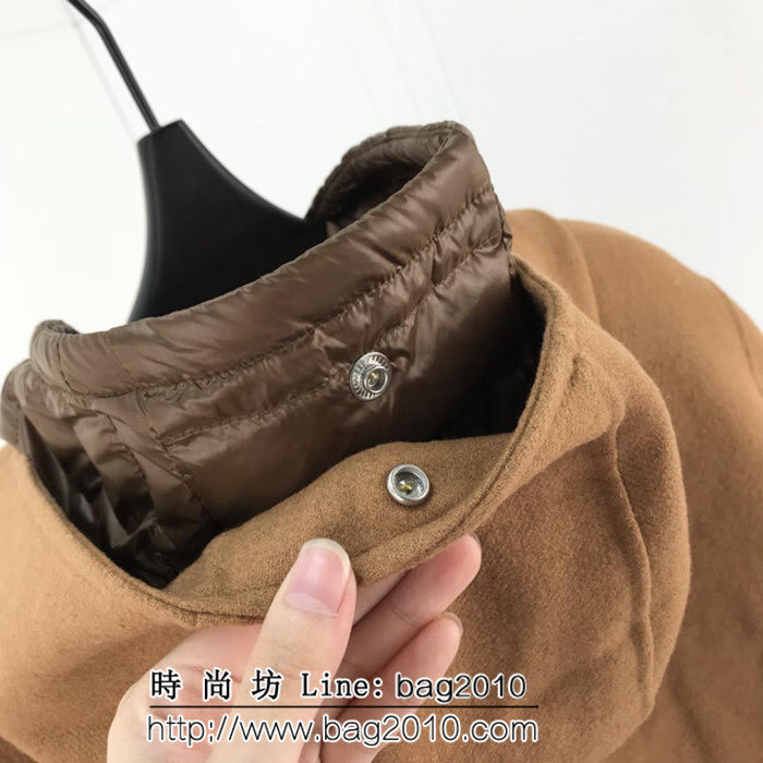 MONCLER蒙口 兩件套 毛呢大衣羽絨 奢華典範 Moncler羽皇可脫卸羽絨羊毛大衣 男女同款 ydi2041